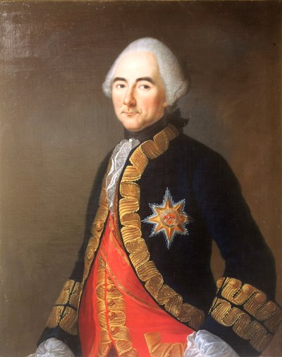 Ritratto di Jean-Jacques, conte di Beausobre, in uniforme da luogotenente generale da Speiségger